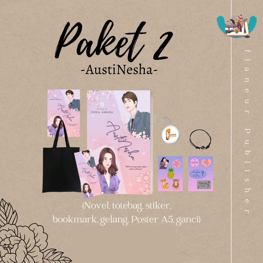 Ready Novel AustiNesha by iamchikz-PAKET 2