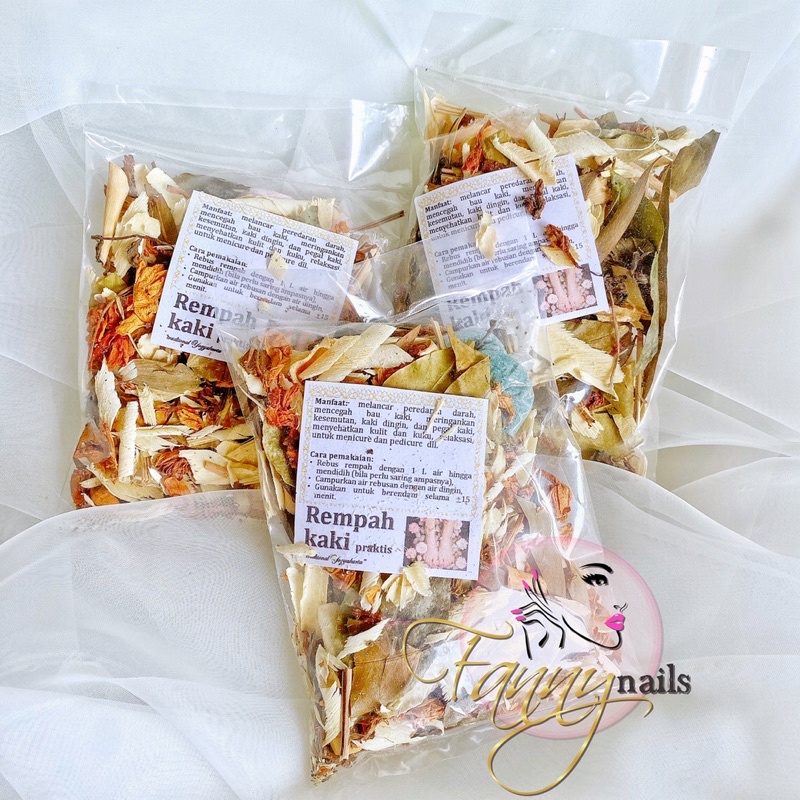 REMPAH RENDAM KAKI PEDICURE BATH SALT / RENDAM TRADISIONAL REMPAH KESEHATAN