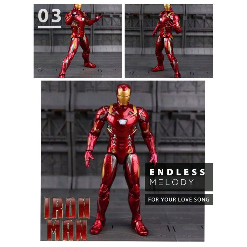 IRON MAN - Action Figure Iron Man 1pc
