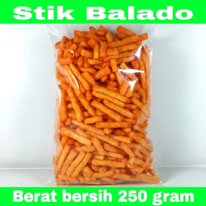 

Instant-Camilan- Tes Stik | Stik Tes | Stik Stik Balado | Stik Balado | Cemilan Tes - Keju, 250 Gram