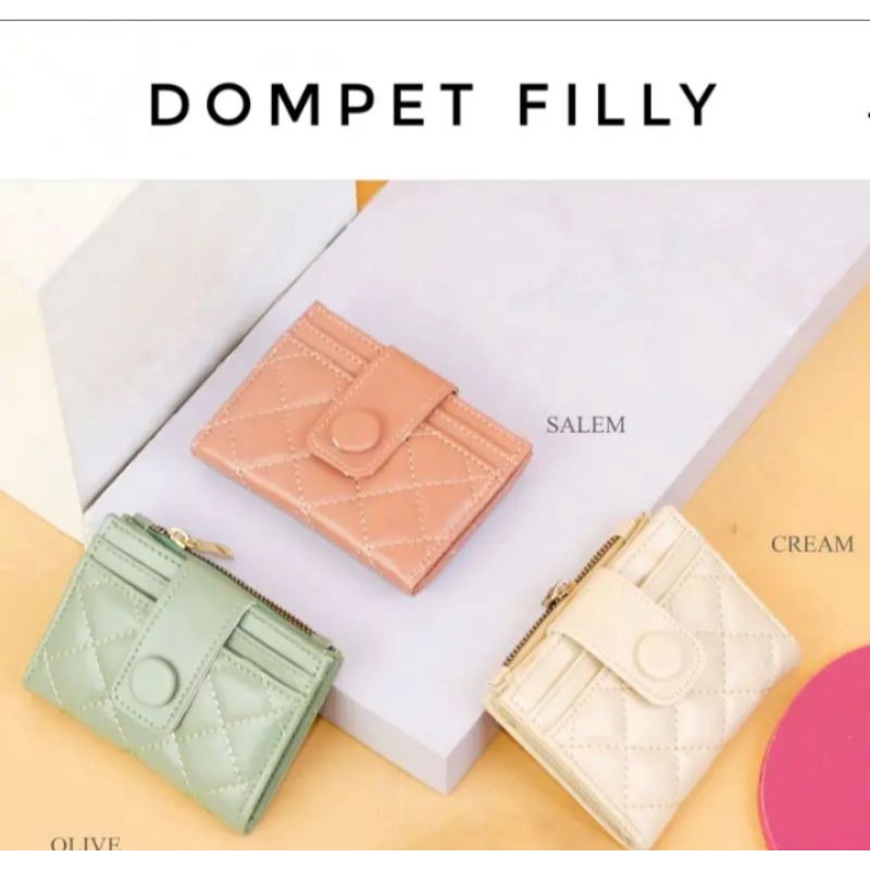 DOMPET WANITA - FILLY CARD - DOMPET LIPAT