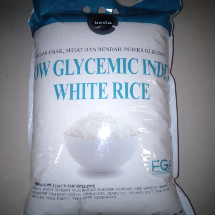 

fs2011bb Besta Low Glycemic Index White Rice 5 Kg Sv012Ss