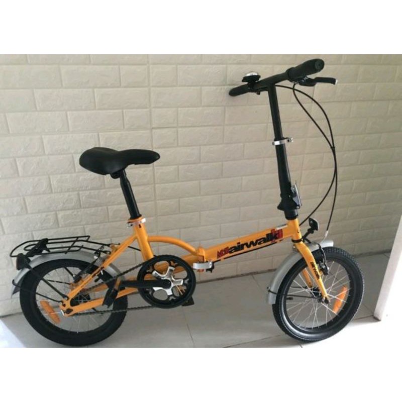 ACE AIRWALK SEPEDA LIPAT 16 INCI 1 SPEED/FOLDING BIKE/ FDB AIRWALK JEDI 16 INCI/SEPEDA LIPAT MURAH