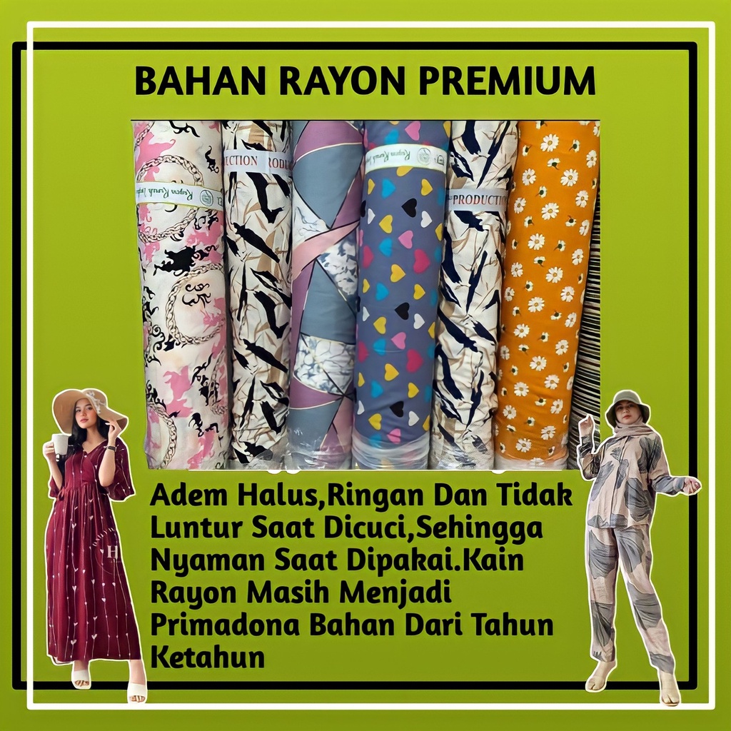 3 PCS PAKET HEMAT ONE SET RAYON