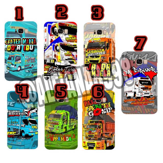 HARDCASE CUSTOM FULLPRINT TRUK CANTER ANTI GOSIP