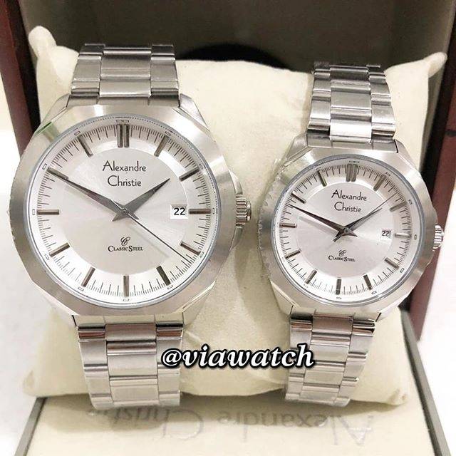 ALEXANDRE CHRISTIE AC 8596 COUPLE FULLSILVER