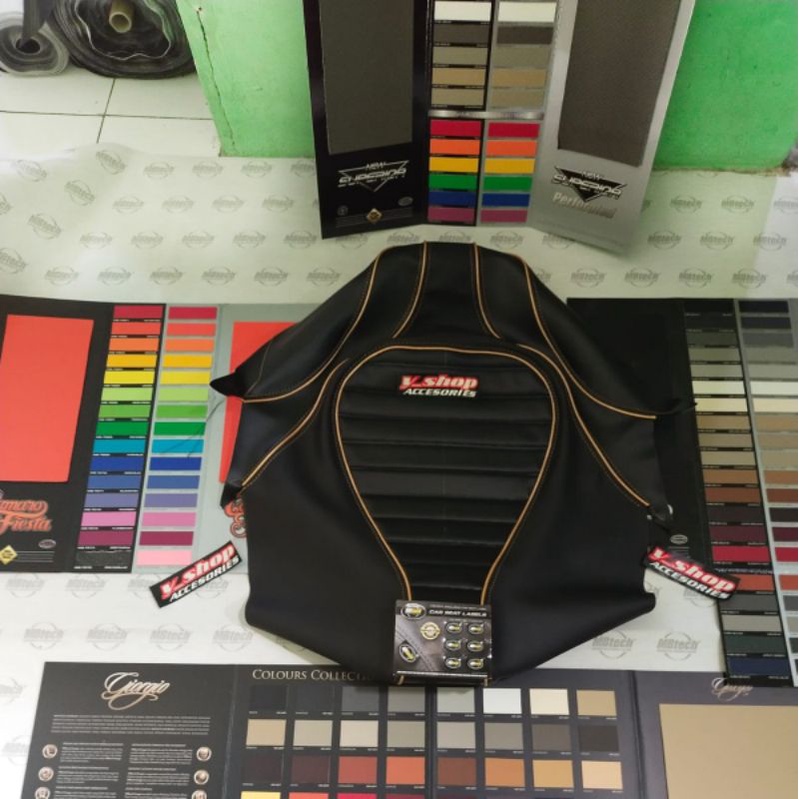 Cover Jok Motor Pcx Lexi Vario Nmax Adv Aerox Freego MBtech Modifikasi