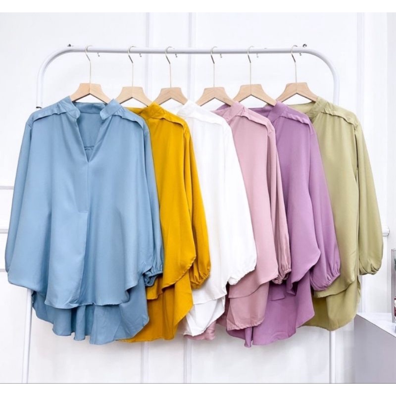 V Blouse (by missyshop.official)