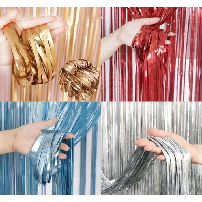 Jual tirai dekorasi doff backdrop PJKT Shopee Indonesia