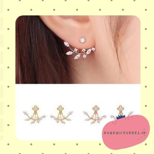 ★ODS★ FA34 Anting bunga krisan anting wanita cantik