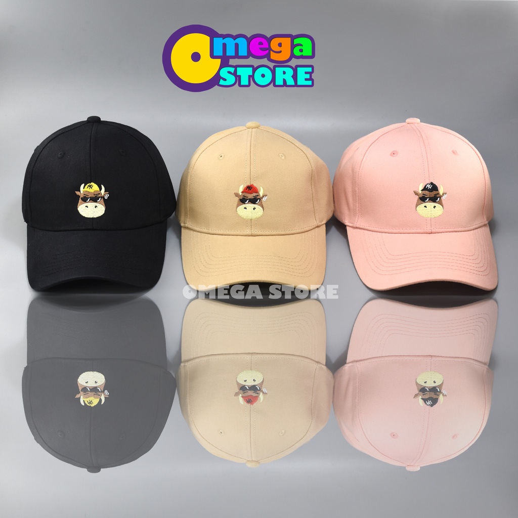 Topi Distro Logo Sapi Topi Bisbol Premium Baseball Cap Unisex Pria Dan Wanita Simpel Kekinian 234