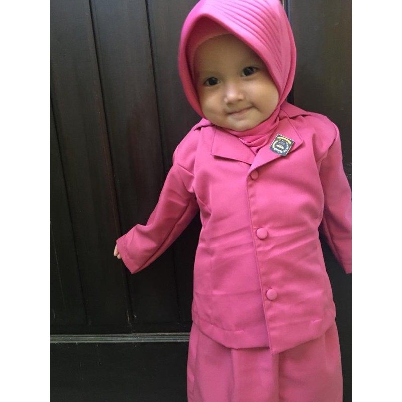 preloved seragam bhayangkari anak
