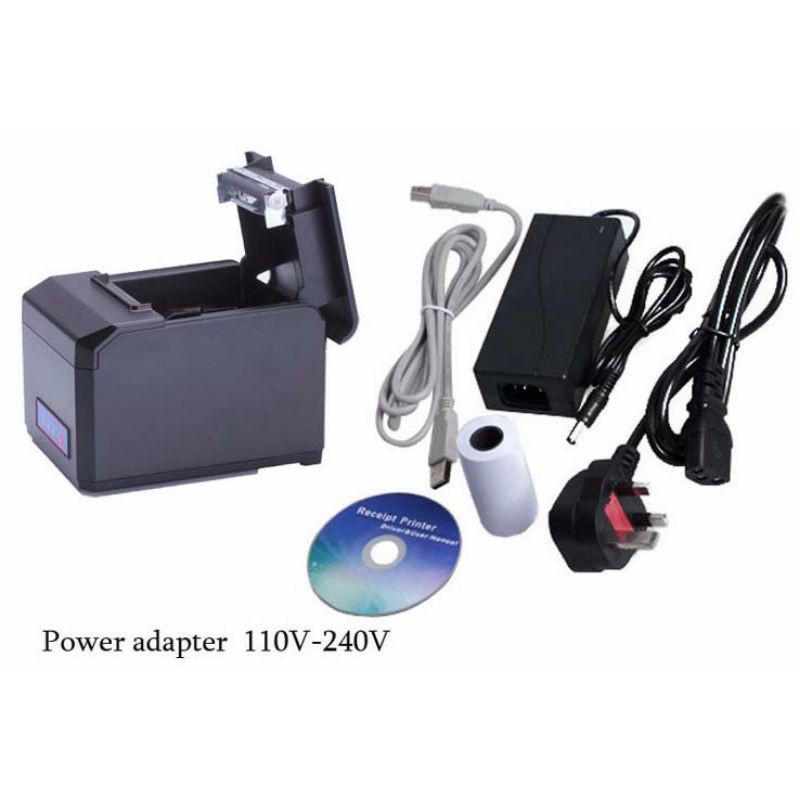 Thermal Receipt Printer 80mm AUTO CUTTER with WiFi / LAN / USB Port