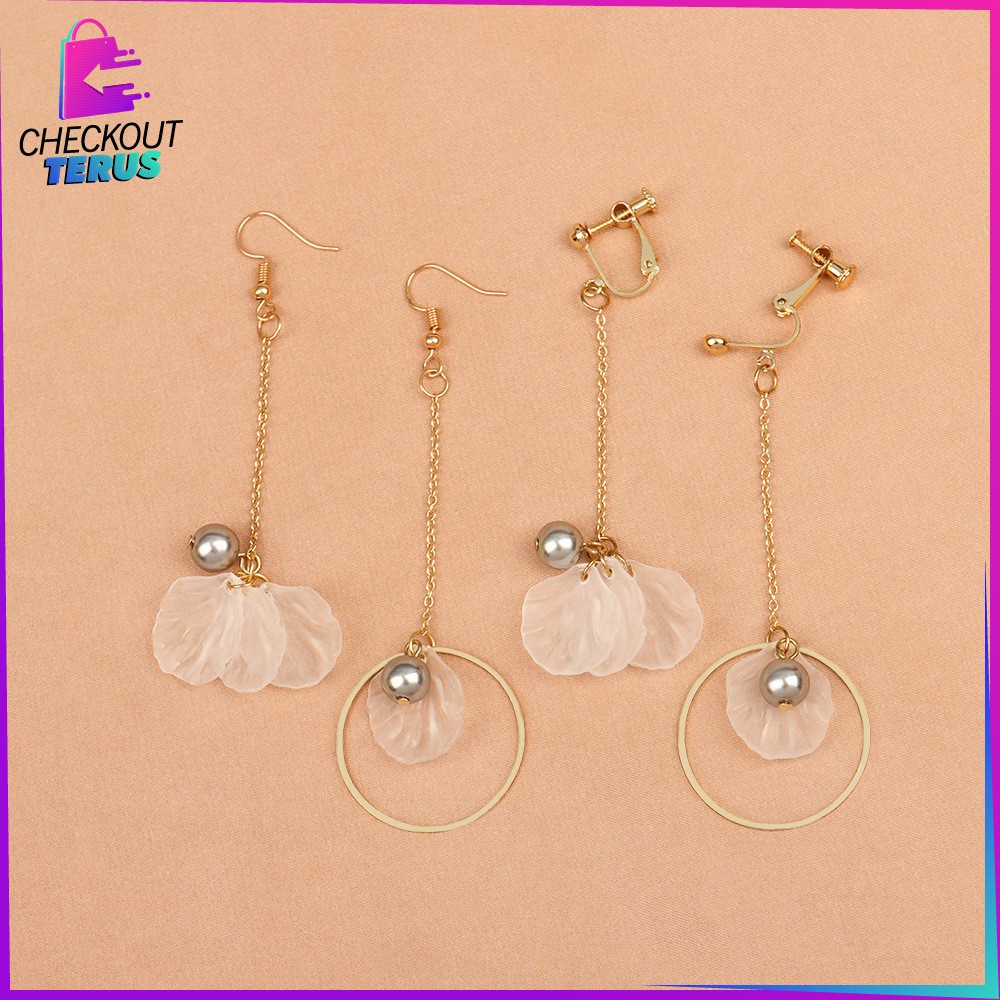 CT K66 K69 Anting Korea Anting Tusuk Wanita Aksesoris Fashion Simple Korean Style Anting Gantung Perhiasan Wanita