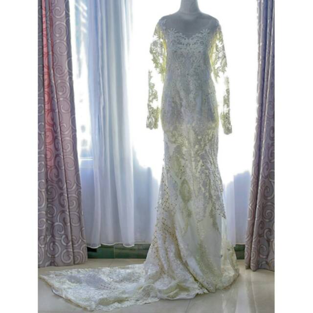 WEDDING GOWN - BAJU RESEPSI BIG SIZE