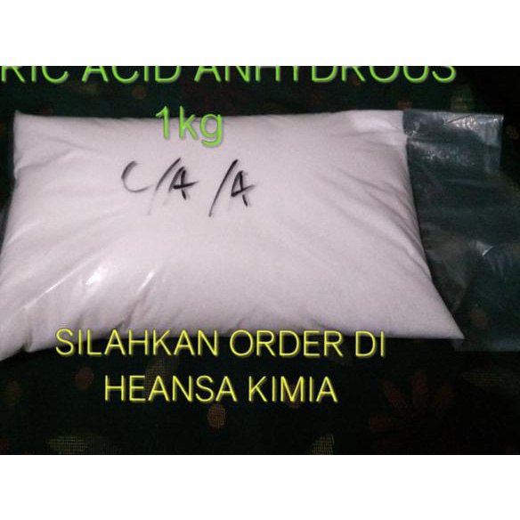 

☺ CITRIC ACID ANHYDROUS 1KG ✿