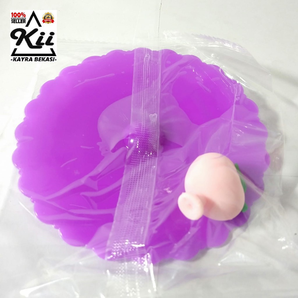 Tutup Gelas Silikon Karakter - Tutup Gelas Unik - Cover Cangkir Unik