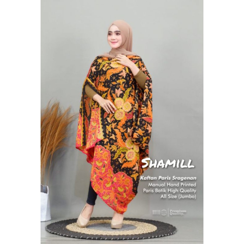 KAFTAN BATIK SOLO ADEM DAN ELEGAN