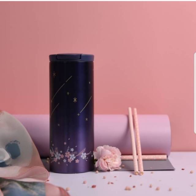 STARBUCKS TUMBLER SPRING EDITION 2018 FREE STARBUCKS CARD