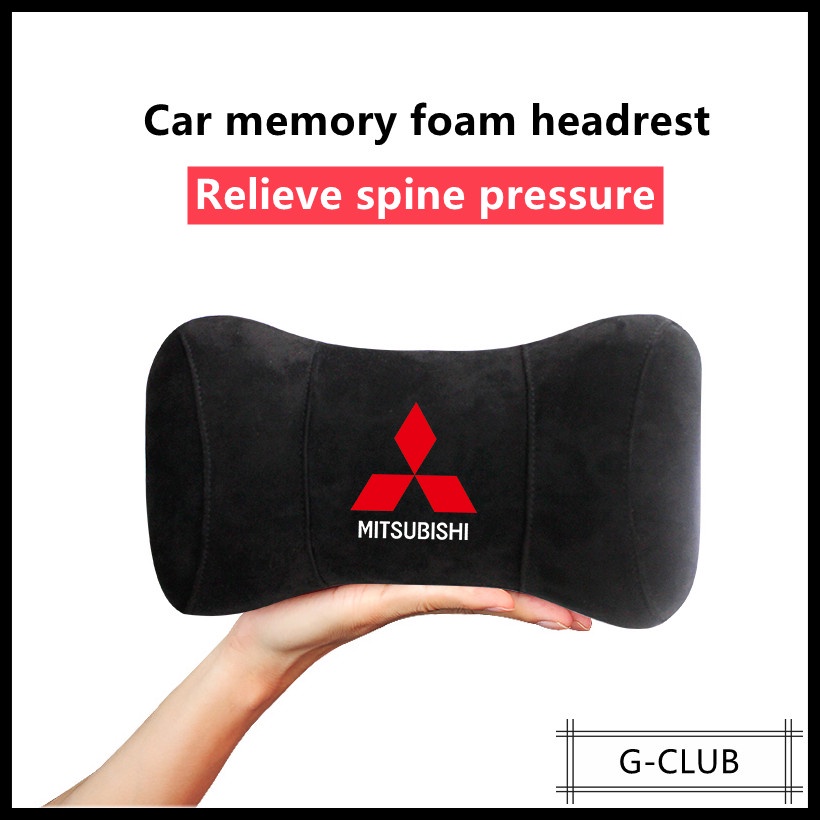 G-club Bantal Leher Memory Foam Lembut Nyaman Untuk Mitsubishi fortis coltplus outlander