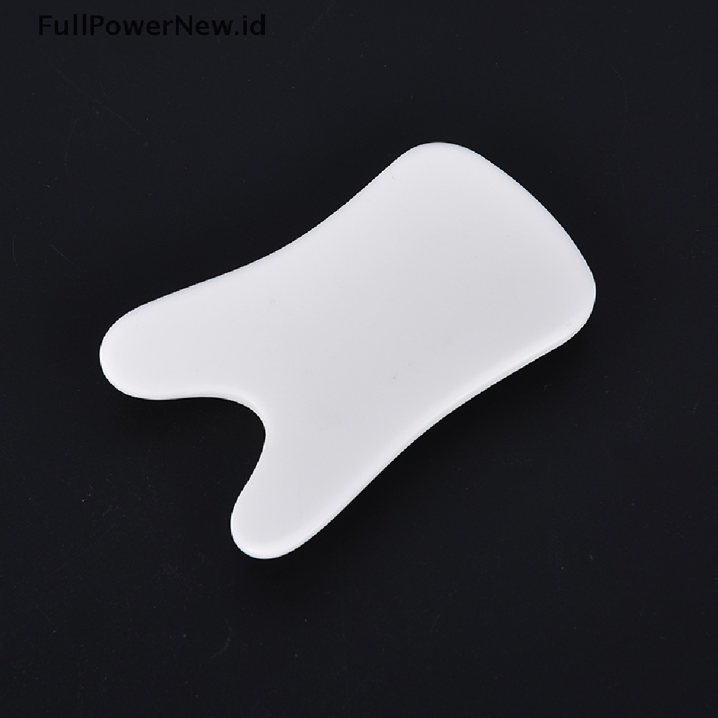 [Full] Ceramic Scrapping Plate Facial Massage Guasha Board Eye Body Acupoint Care Tools .