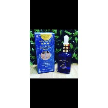 Deoonard blue/biru anti acne serum
