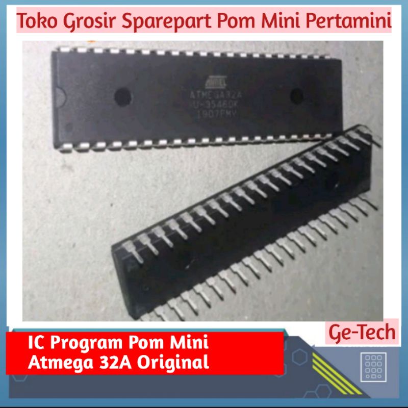 Jual IC Atmel Atmega 32A Original Isi Program Pertamini Versi Edit Nama ...