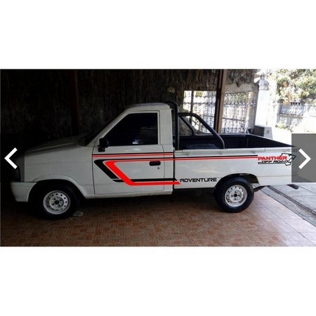 Stiker mobil pick up panther cutting stiker body samping pick up panther