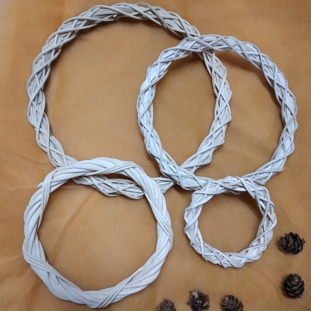 Ring Rotan/Ring Mahar/Ring Dekorasi/Ring Hiasan Rotan