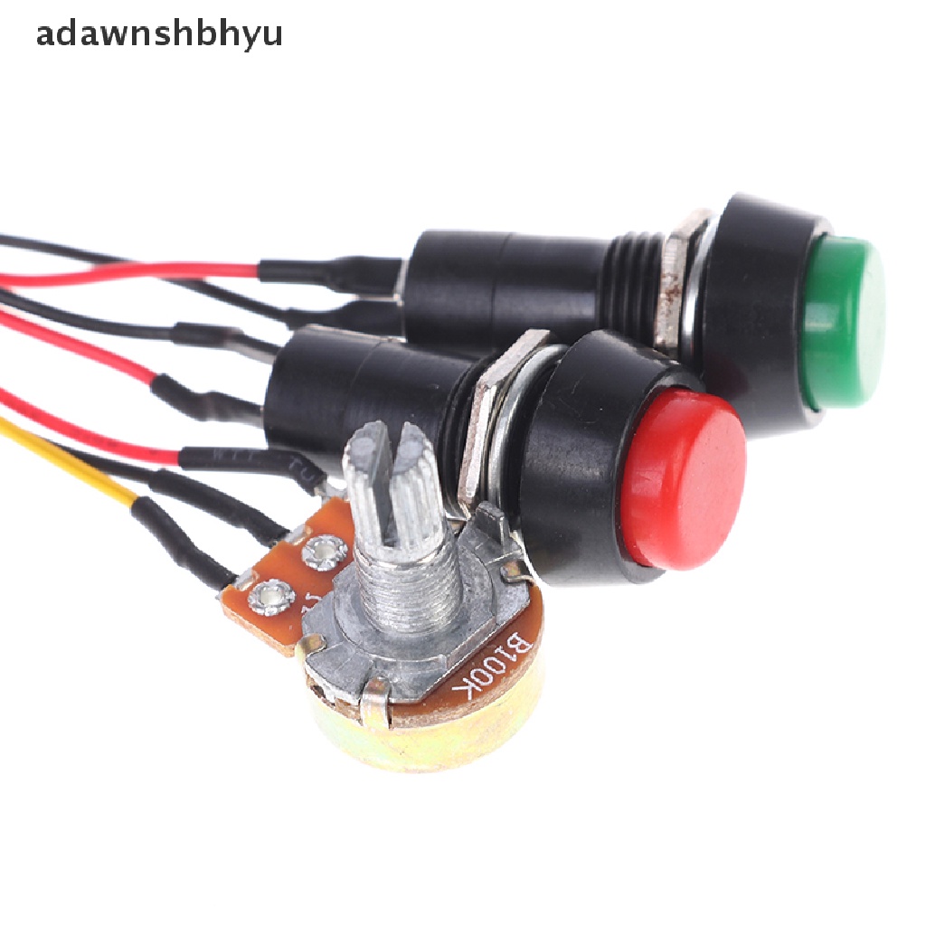 Adawnshbhyu DC 6V 12V 24V PWM DC motor speed controller Saklar Maju Mundur