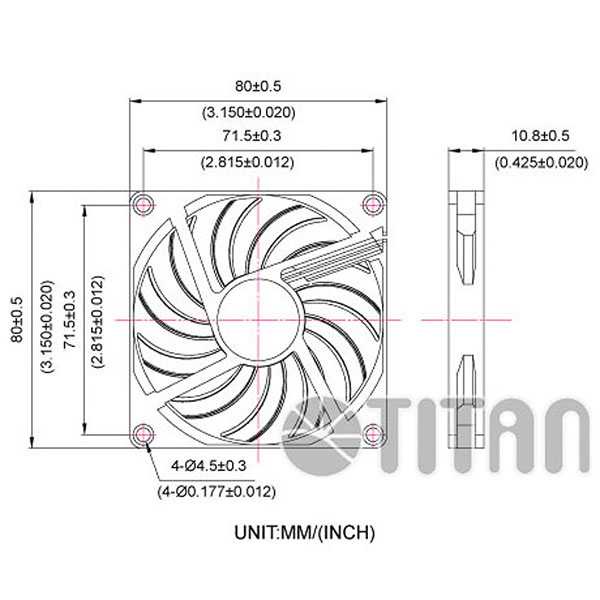 Kipas Heatsink CPU Fan 80mm 12V 2PIN XH2.54 Komponen Pendingin Peralatan Elektronik Komputer Berkualitas