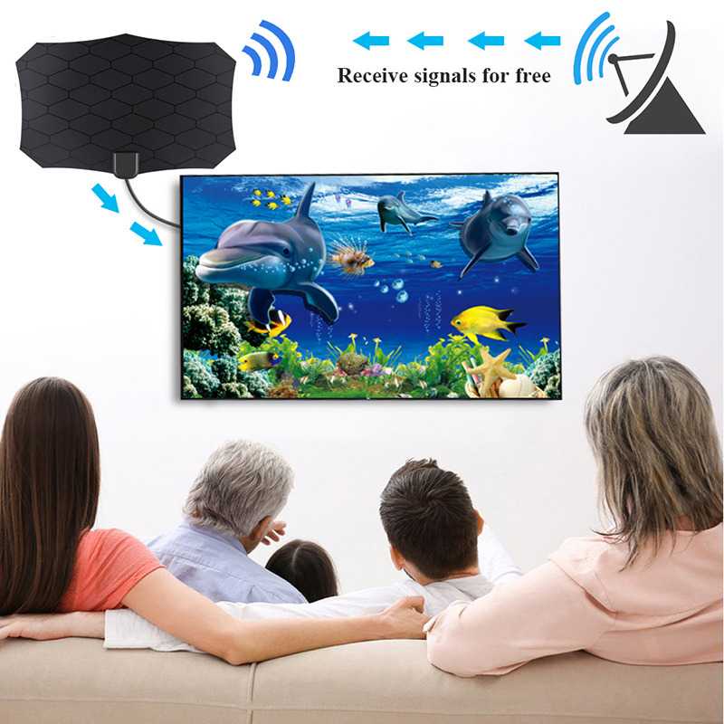 Antena TV Digital DVB-T2 25dB with Amplifier / Antena Tv Televisi Digital Tabung Biasa Lg Dalam Rumah Ruangan Dinding  Indoor Indor Outdoor Super Jernih LED Px Booster Pf Intra Panamatic Pakai Remote Terbaik / Penguat Sinyal Tv Kabel Analog Uhf Murah Ori