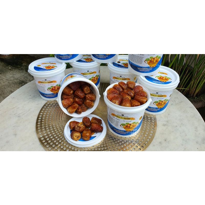 Kurma Sukari Al Qassim 850gr Korma Sukkari Madu Lembut Madinah Premium Sukkari Date Kurma Raja