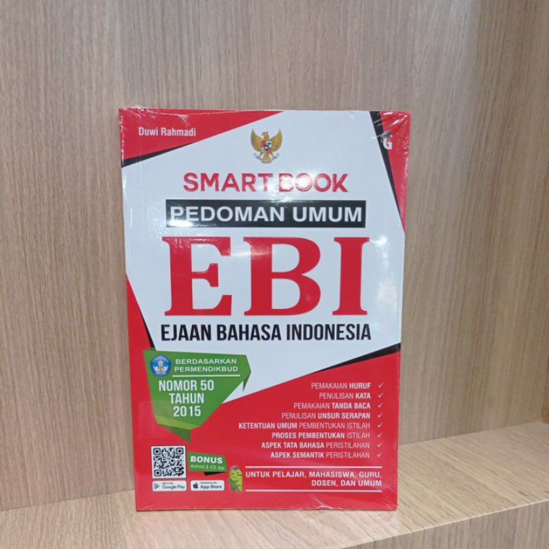 Jual SMART BOOK PEDOMAN UMUM EBI (EJAAN BAHASA INDONESIA) | Shopee ...