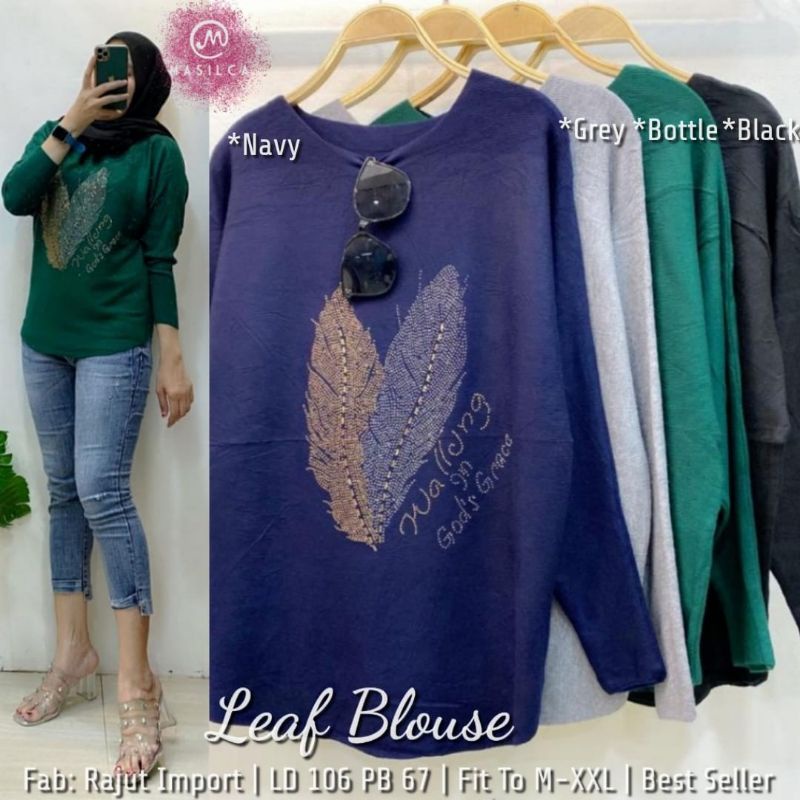 LEAFY BLOUSE