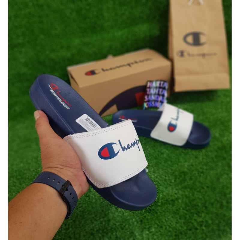 Sandal Champion Premium Sandal Slide Pria