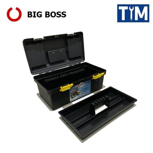 BIG BOSS Tool Box Plastik 18 INCH / Kotak Perkakas / Toolbox 18&quot;