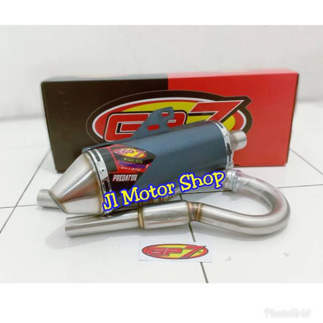 KNALPOT RACING GP7 HONDA CRF 150 PREDATOR BALLISTIC