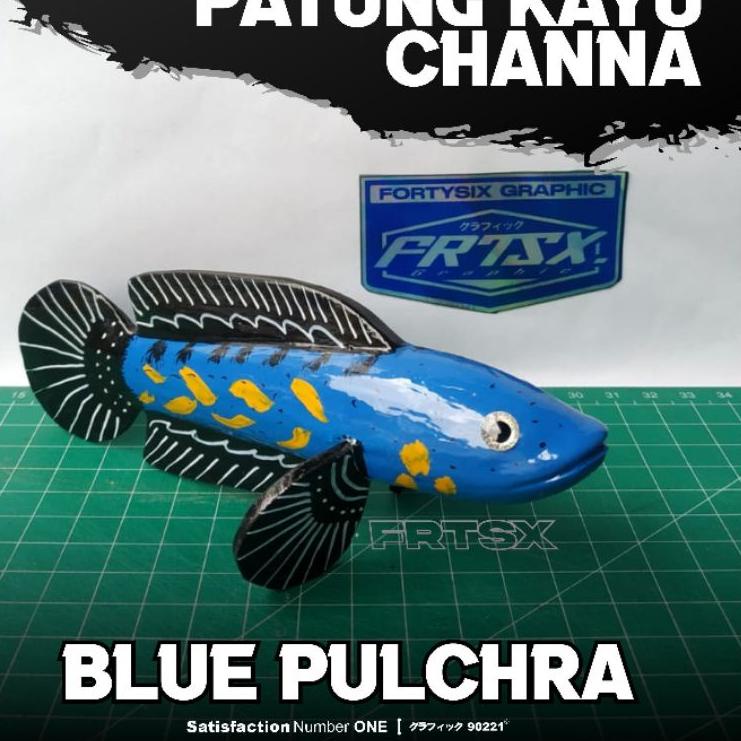LANGSUNG ATC.. Patung Penggoda Channa | Patung Channa | Wayang Channa | Patung ikan Channa