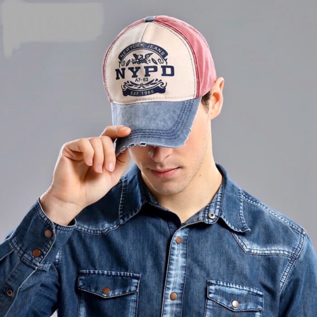 Topi Baseball Cap import NYPD