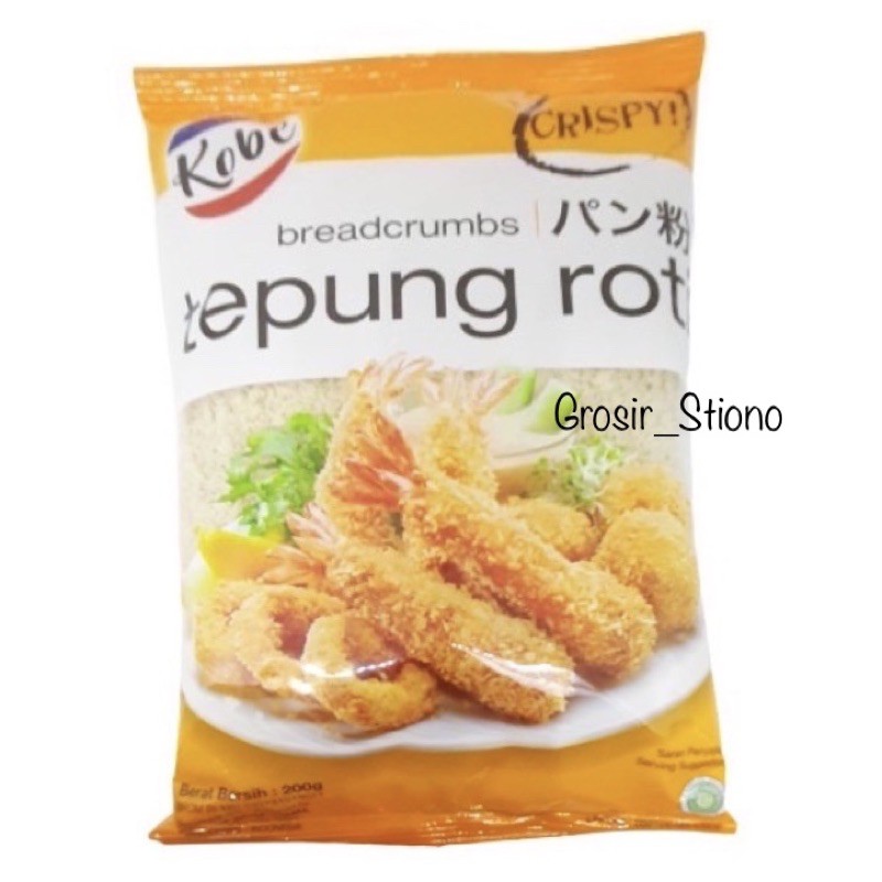 

Tepung Roti Kobe 200Gr/Breadcrumb/Tepung Panir/Panir Kobe