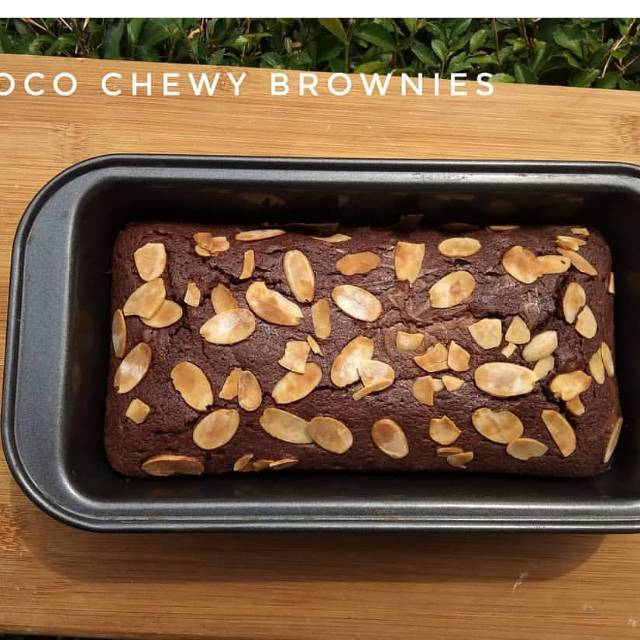 

Chewy Brownies almond