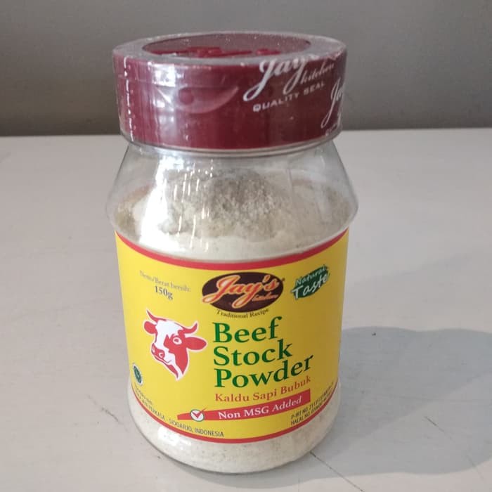Jay's Beef Stock Powder/Kaldu Sapi Bubuk 150 Gr Shopee Indonesia