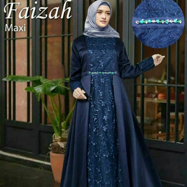 BAJU GAMIS BAJU GAMIS MUSLIM WANITA GAMIS MODERN GAMIS MAXY GAMIS FAIZAH MAXY