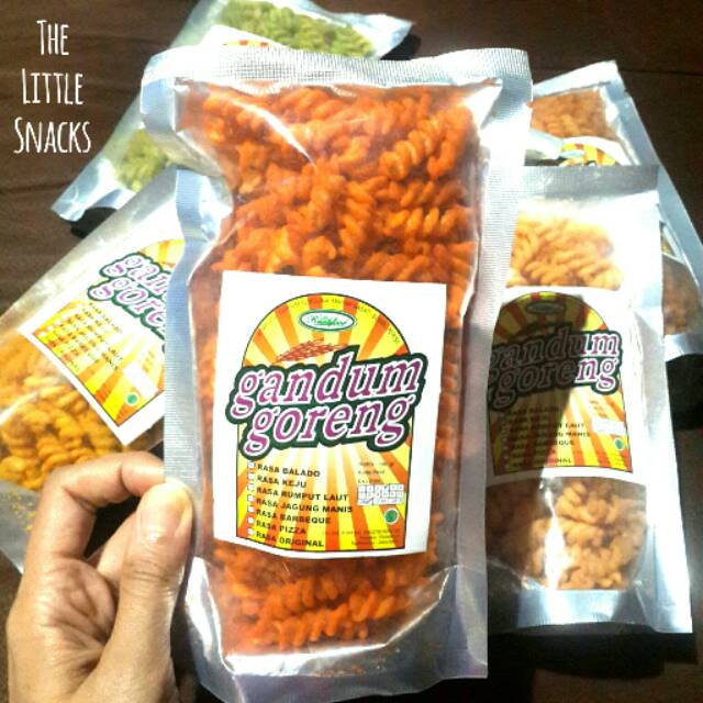 

Gandum Goreng Cemilan Sehat