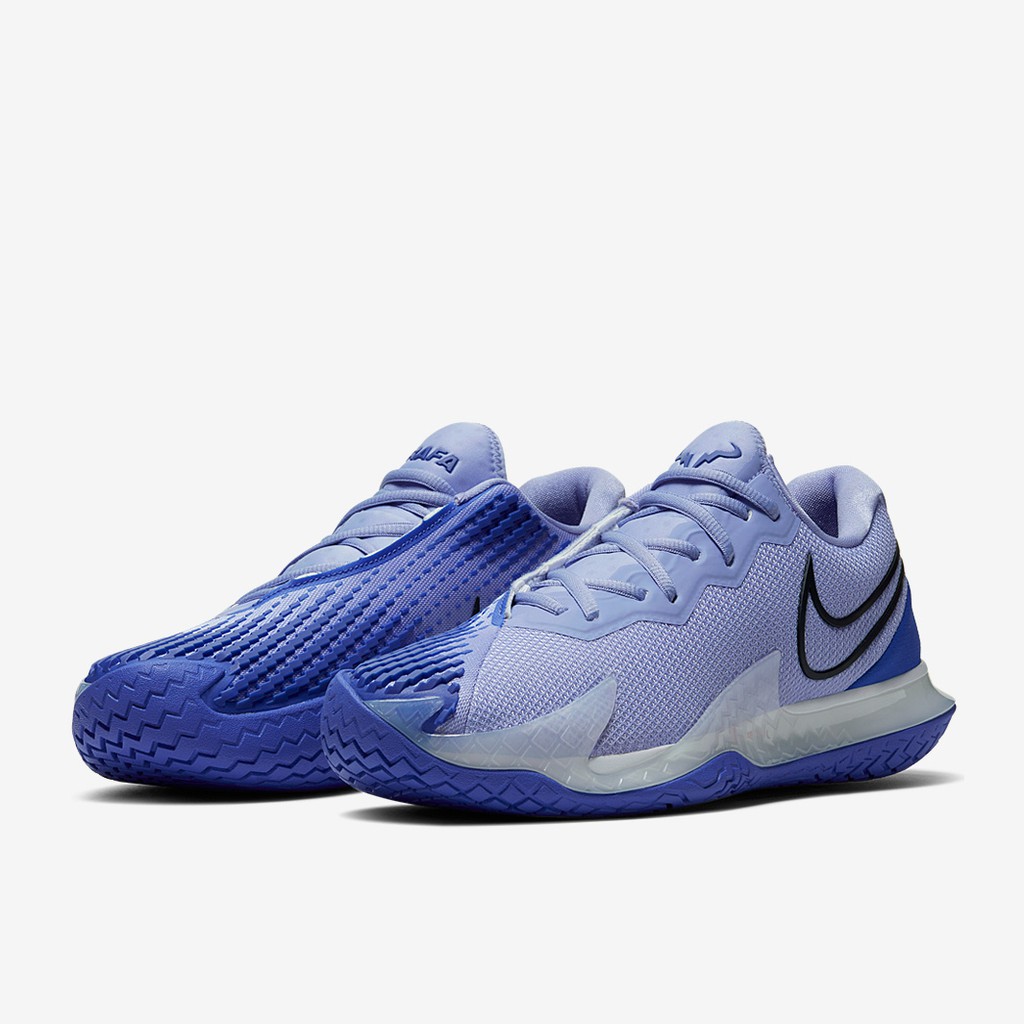 Sepatu Tenis Tennis Nike Air Zoom Cage 4 Rafa Purple Persian Violet Rafael Nadal Original