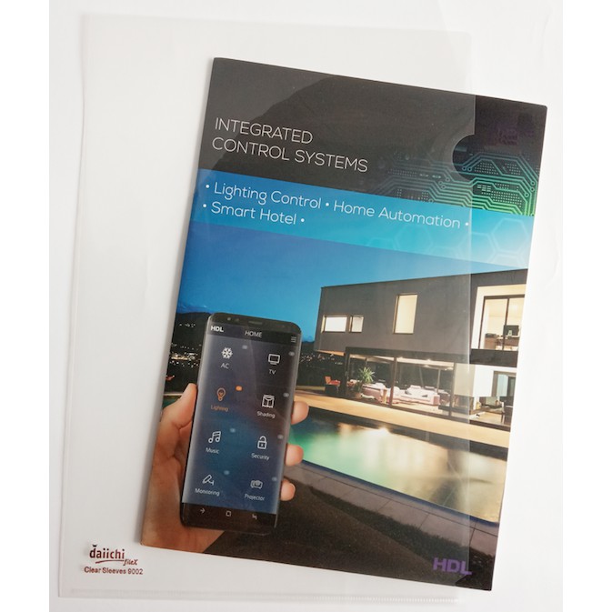 

Daiichi Clear Sleeve Map L Bening A4 Folio