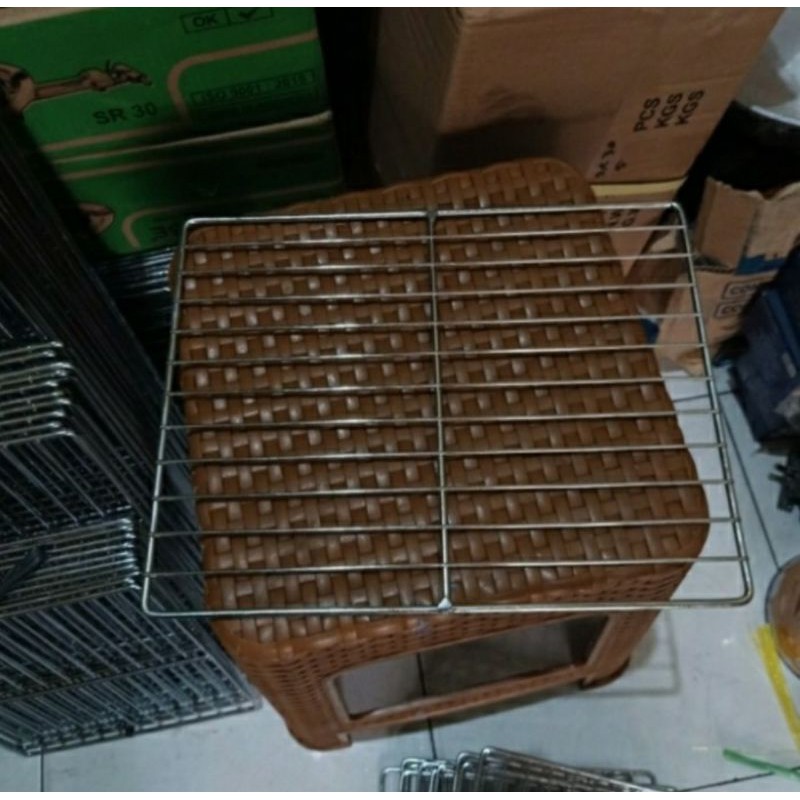 grill stainless panggangan 2 tungku
