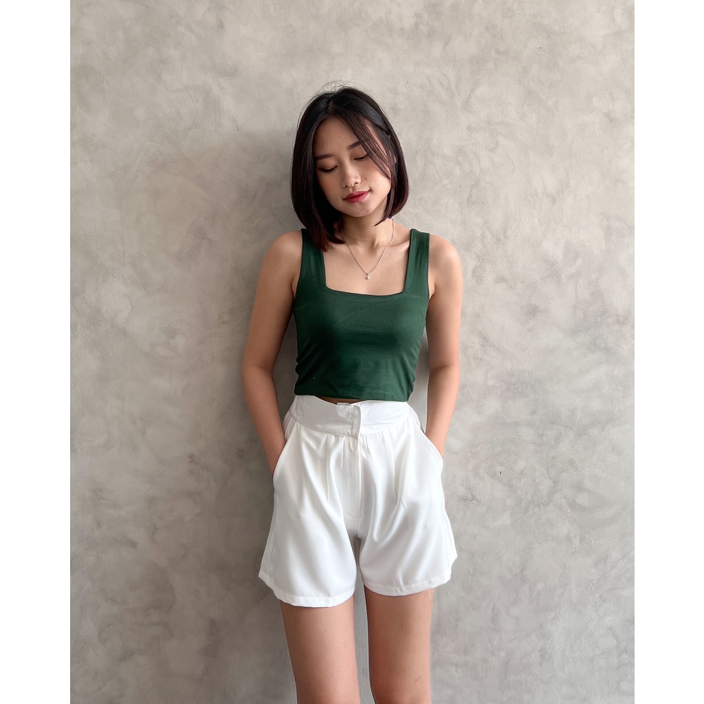 SURRELL - Bella Square Crop Top