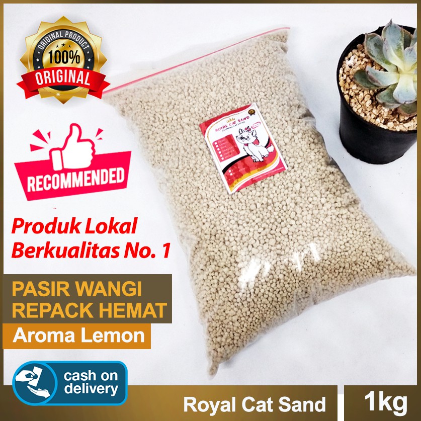 ADEWAP GLIDER Pasir Kucing Gumpal Wangi Cat Sand Bentonite Royal Catsand